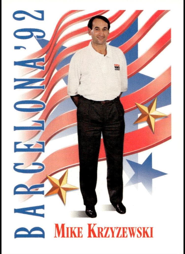 Mike Krzyzewski 1991 fleer