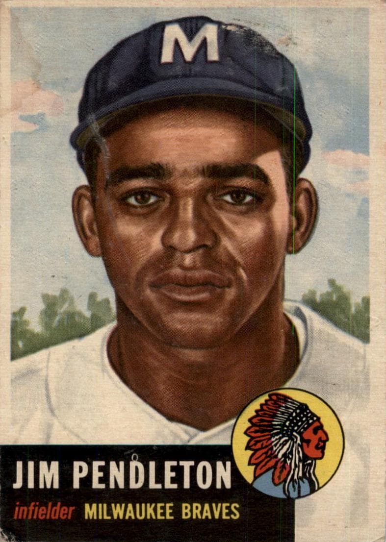 Jim Pendleton 1953 topps Topps
