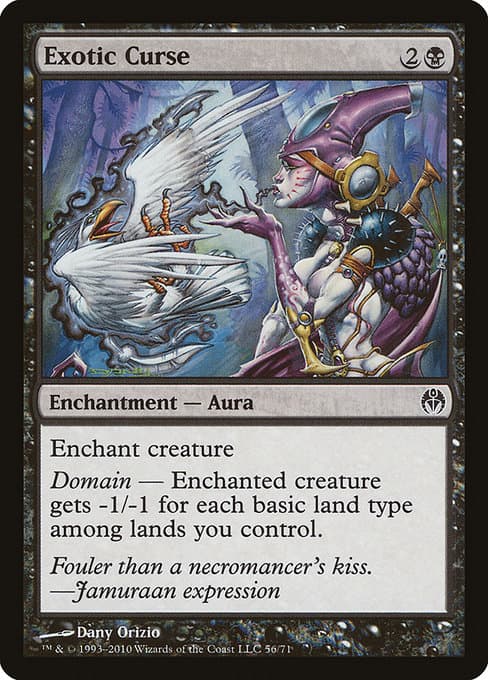 Exotic Curse 2000 Magic: The Gathering