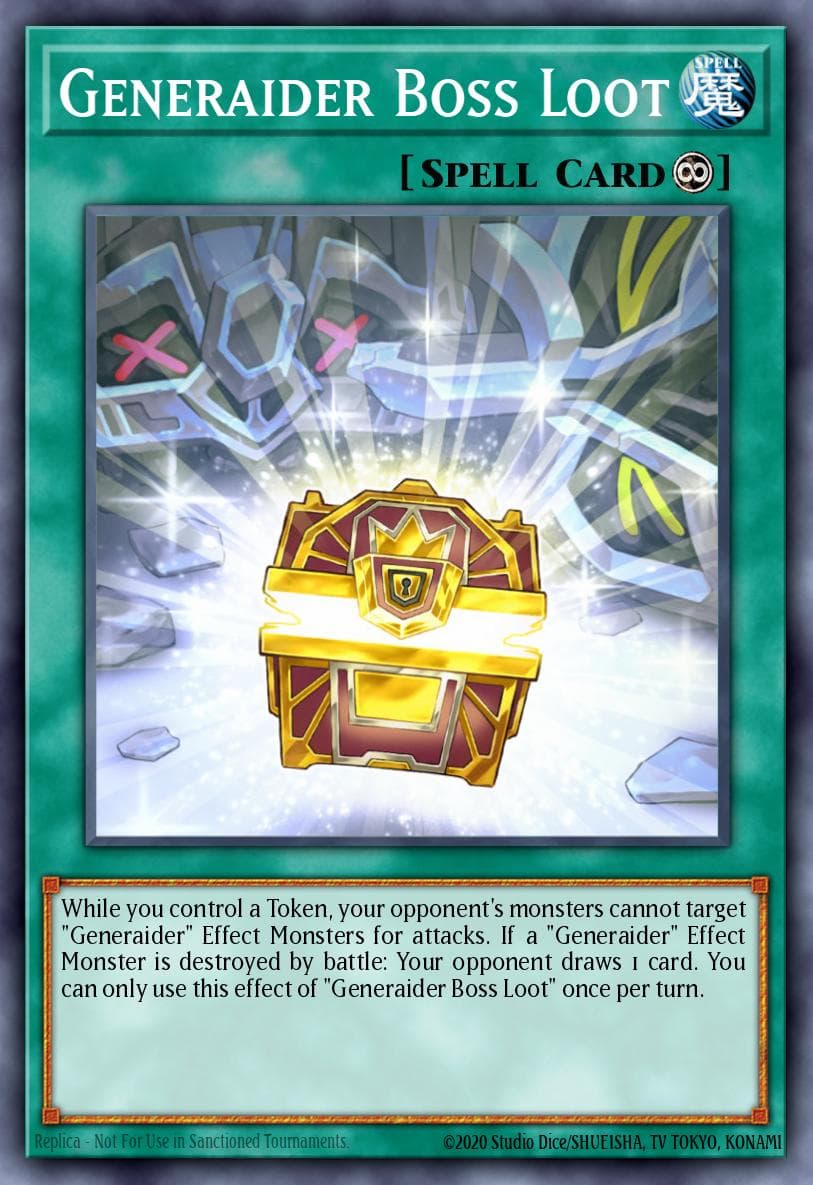 Generaider Boss Loot 2019 Yu-Gi-Oh! Mystic Fighters