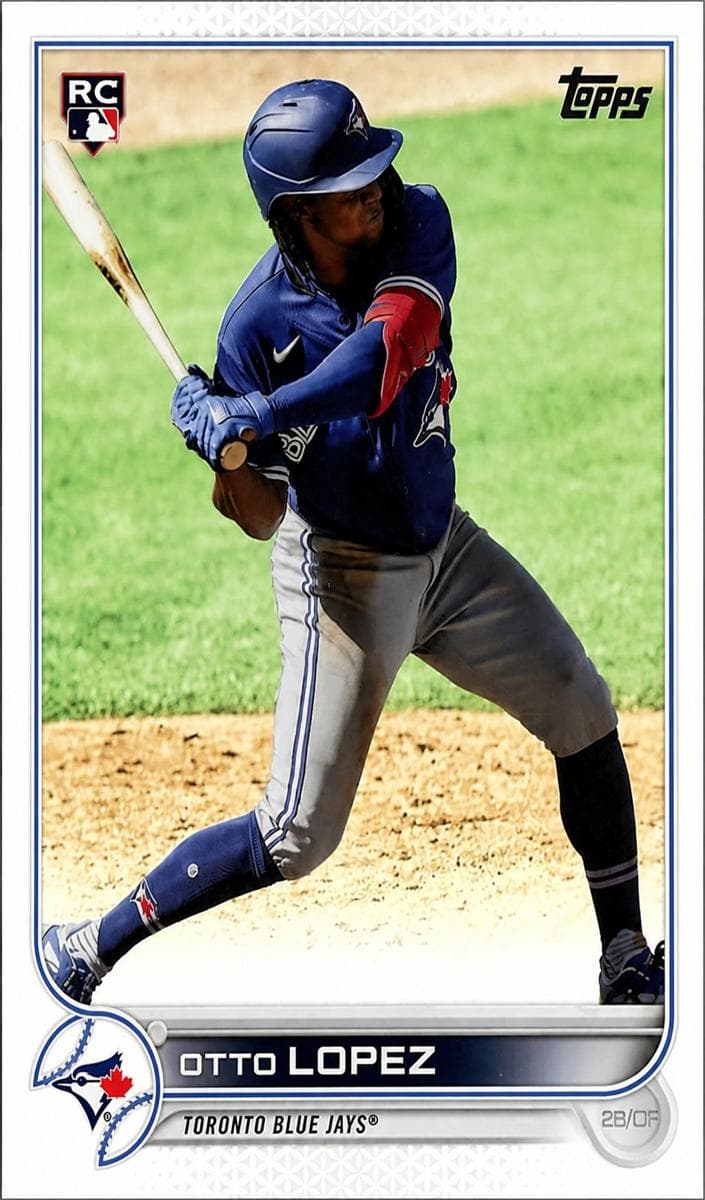 Otto Lopez trading card