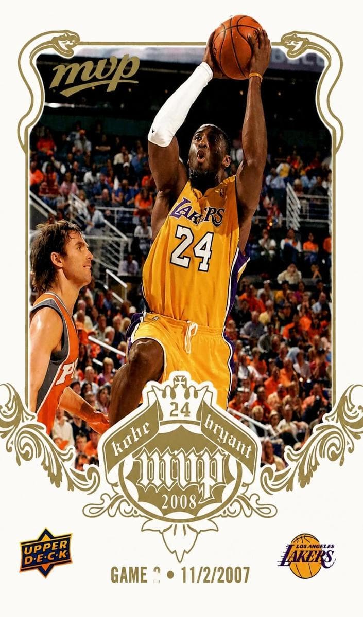 Kobe Bryant 2008 upper-deck Upper Deck