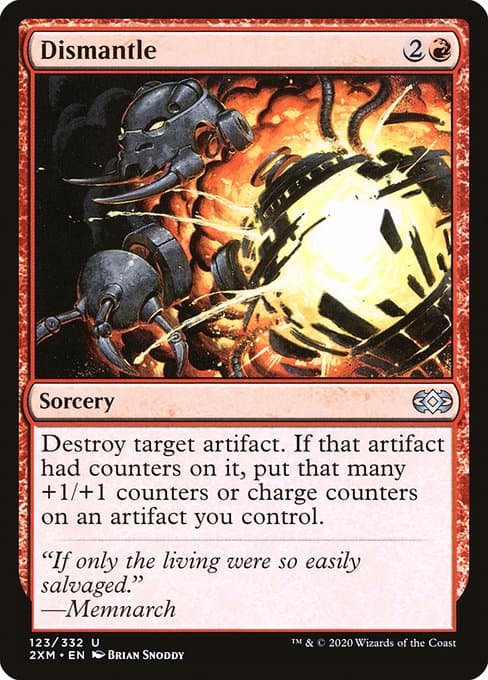 Dismantle 2004 Magic: The Gathering Darksteel Foil