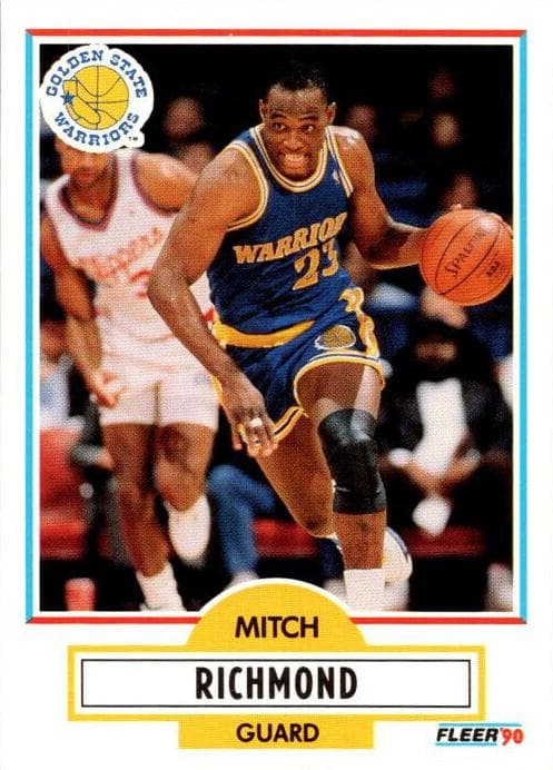 Mitch Richmond trading card