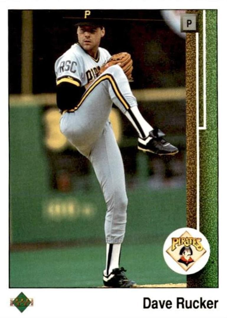 Dave Rucker trading card