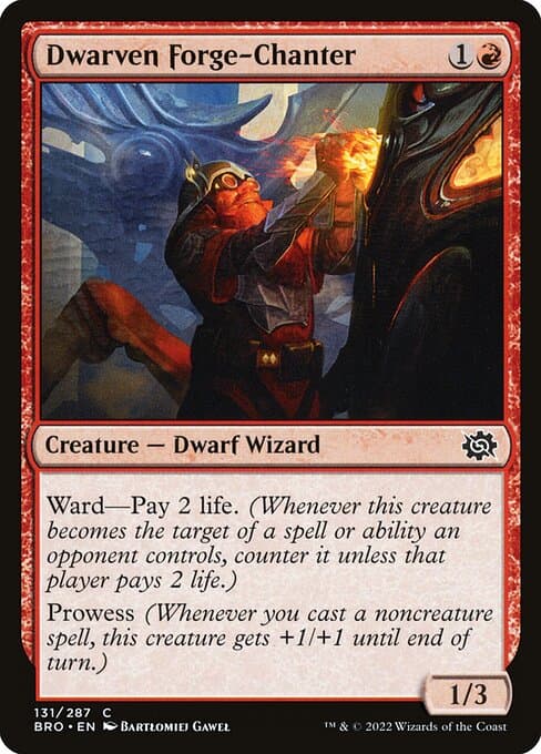 Dwarven Forge-Chanter 2022 Magic: The Gathering