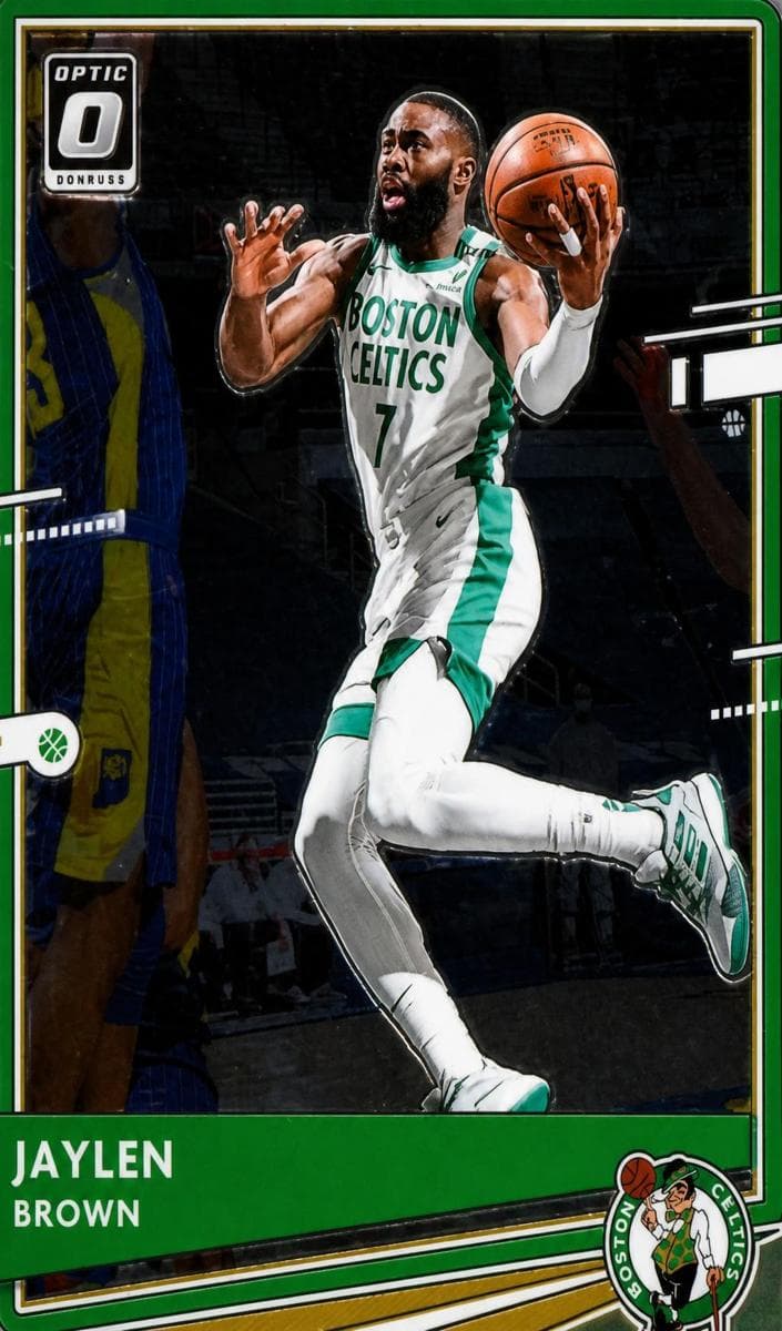 Jaylen Brown 2020 panini Donruss Optic