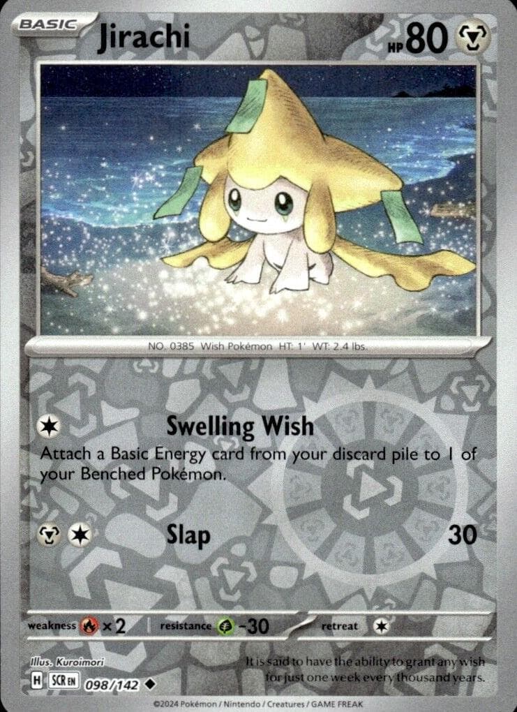 Jirachi trading card