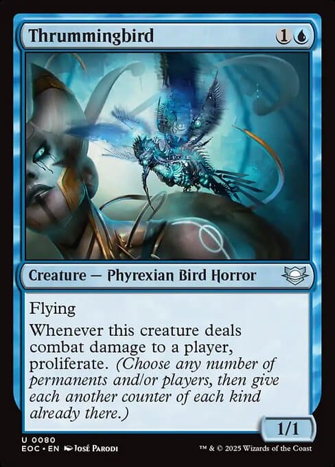 Thrummingbird 2022 Magic: The Gathering New Capenna Commander