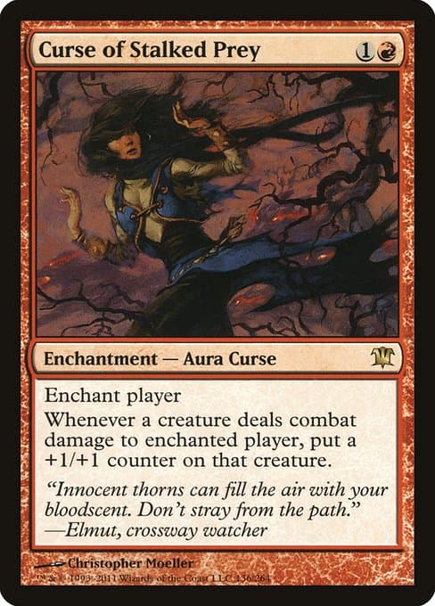 Curse of Stalked Prey 2011 Magic: The Gathering