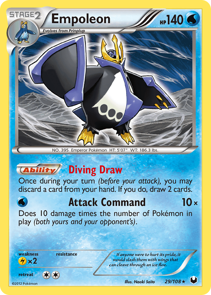 Empoleon 2012 Pokemon