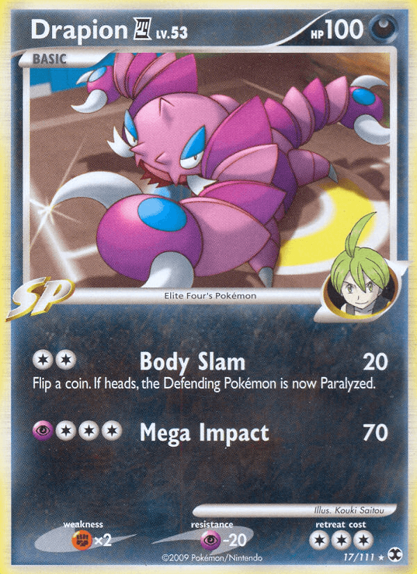 Drapion 2009 Pokemon Rising Rivals