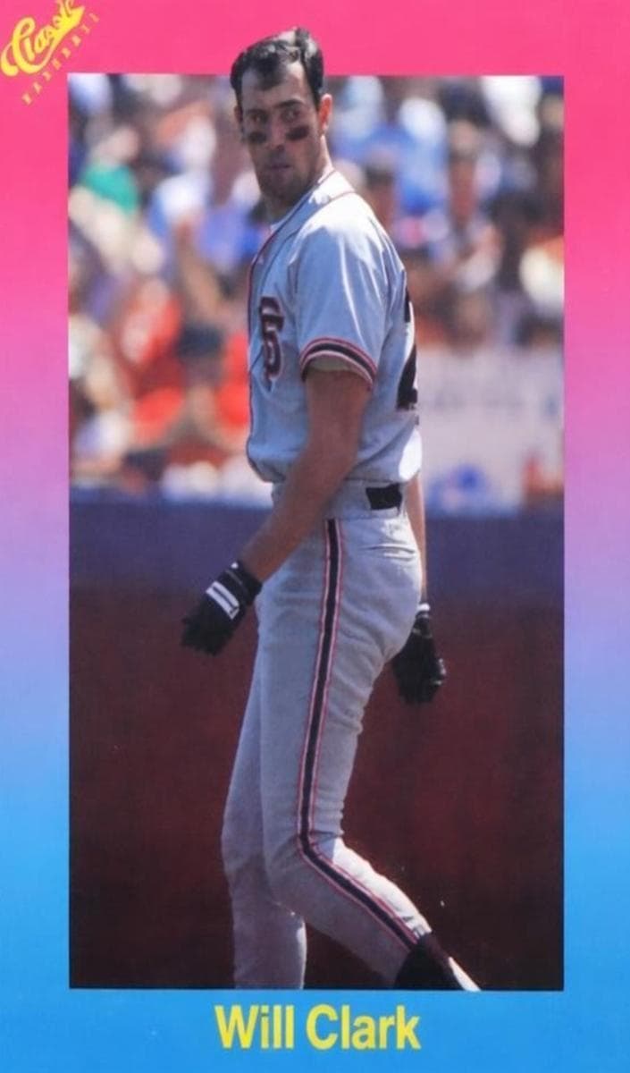 Will Clark 1989 unknown Classic