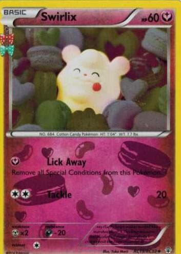 Swirlix trading card
