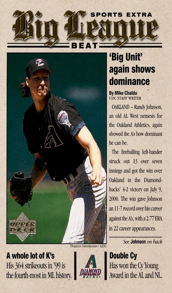 Randy Johnson #BB9