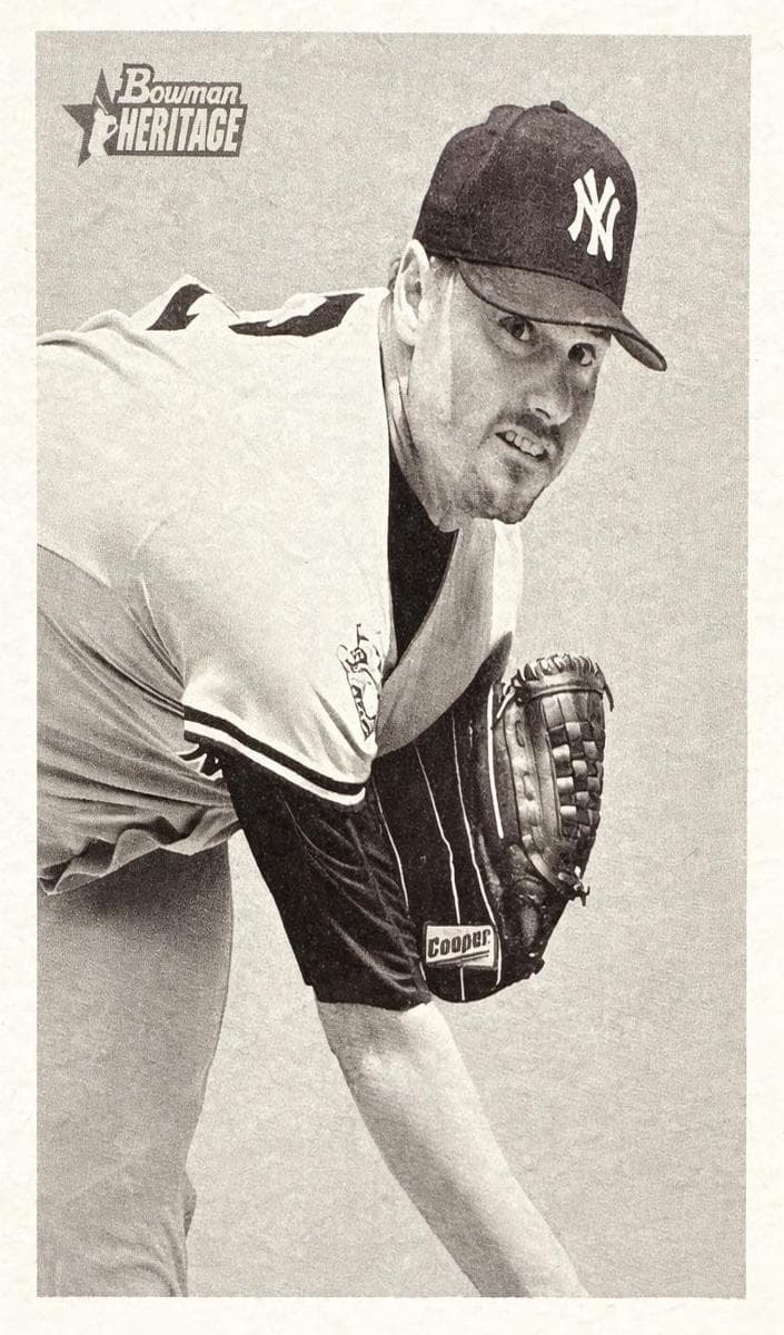 Roger Clemens 2001 bowman