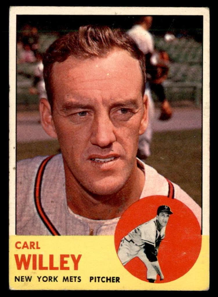 Carl Willey 1963 topps Topps