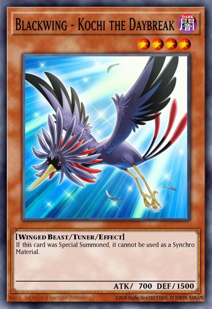Blackwing - Kochi the Daybreak #DP11-EN010