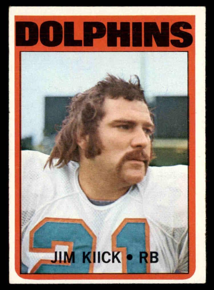 Jim Kiick 1972 topps Topps