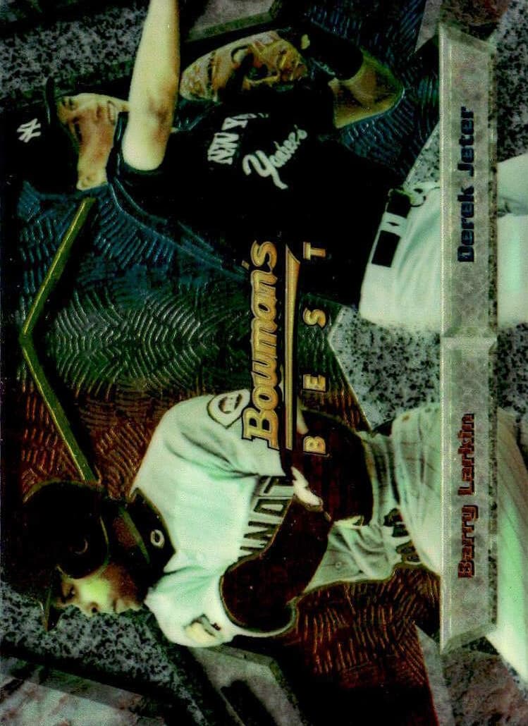 Barry Larkin / Derek Jeter MI 1994 bowman