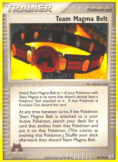 Team Magma Belt #70