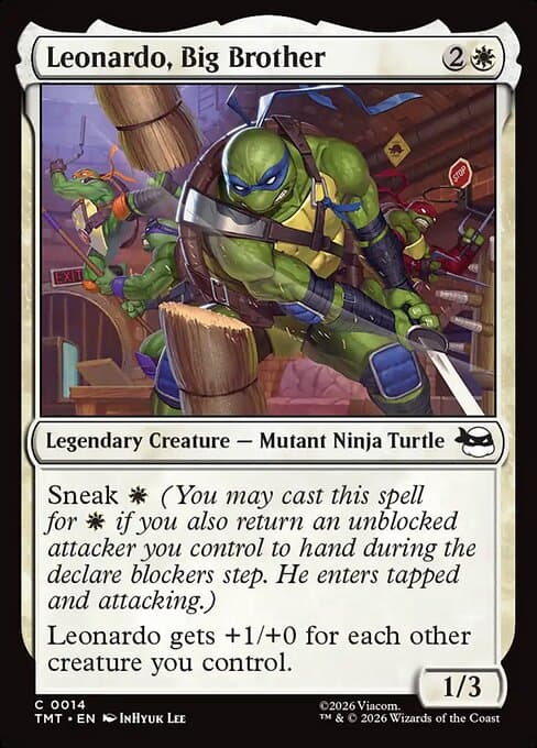 Leonardo, Big Brother 2026 Magic: The Gathering Teenage Mutant Ninja Turtles