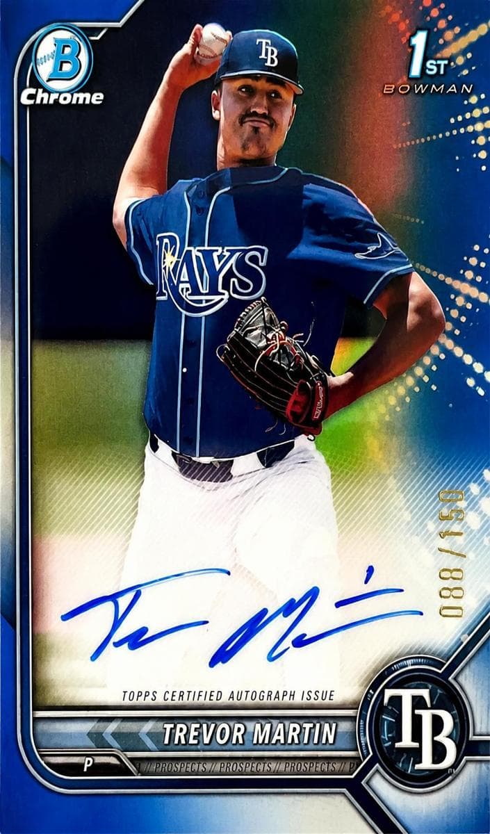 Trevor Martin 2022 bowman Bowman Draft