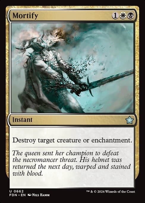 Mortify 2017 Magic: The Gathering Commander Anthology