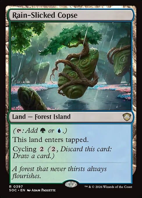 Rain-Slicked Copse 2026 Magic: The Gathering