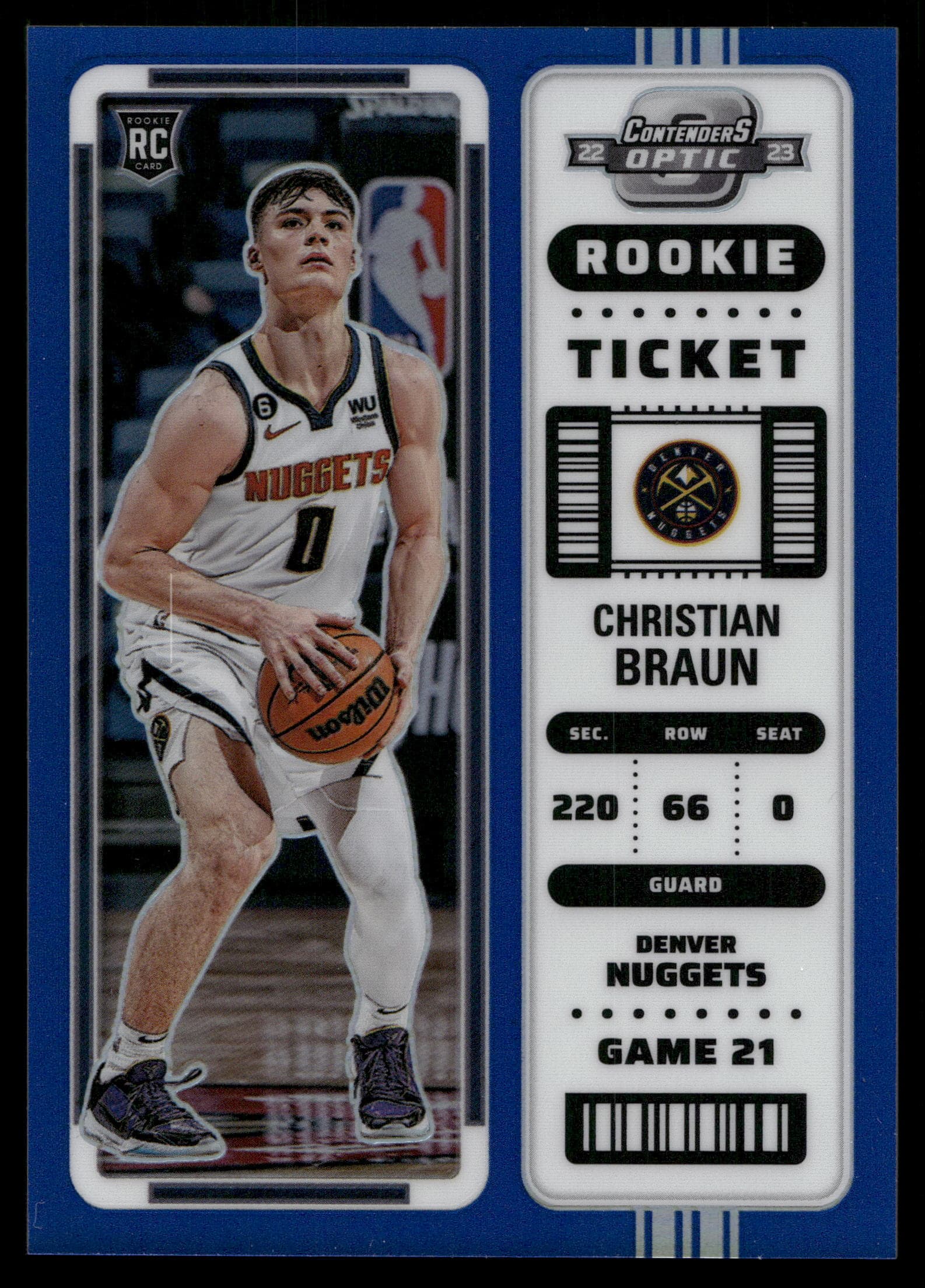 Christian Braun 2022 panini