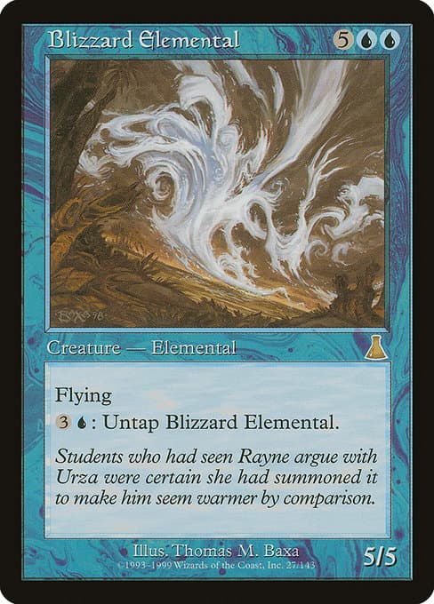 Blizzard Elemental #27