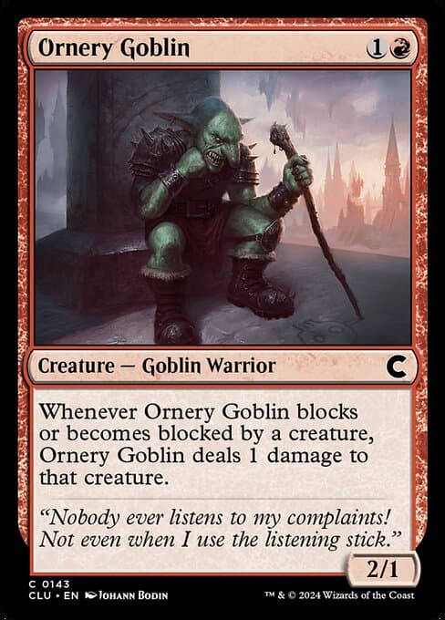 Ornery Goblin #112