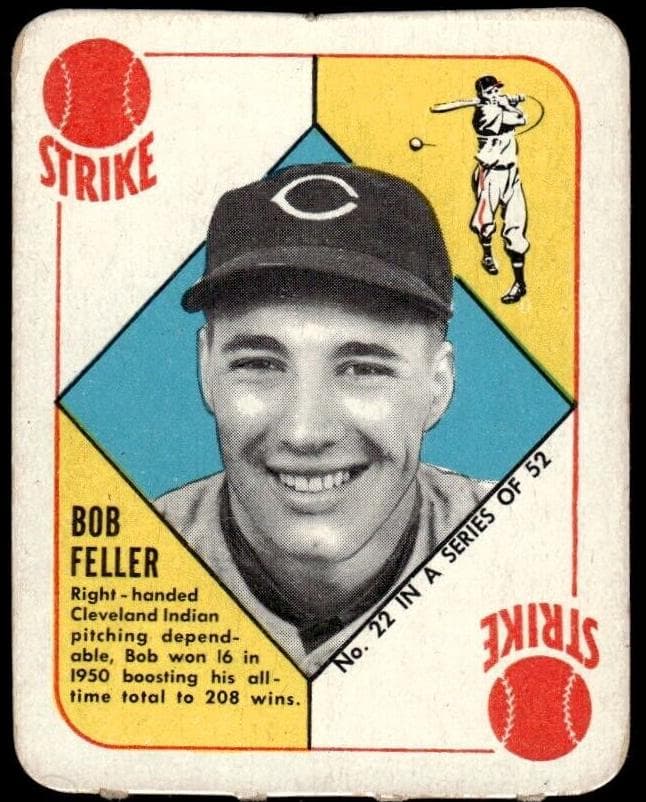 Bob Feller 1951 topps