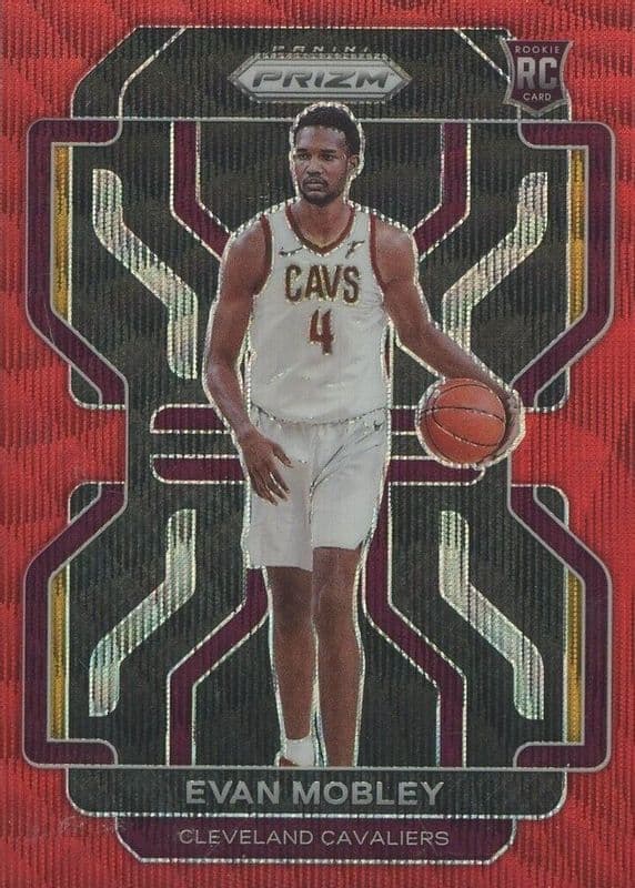Evan Mobley 2021 panini Prizm