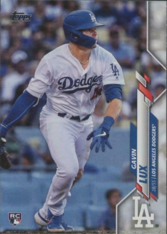 Gavin Lux trading card