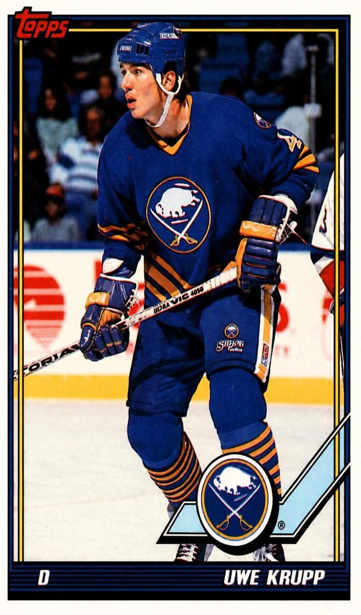 Uwe Krupp trading card