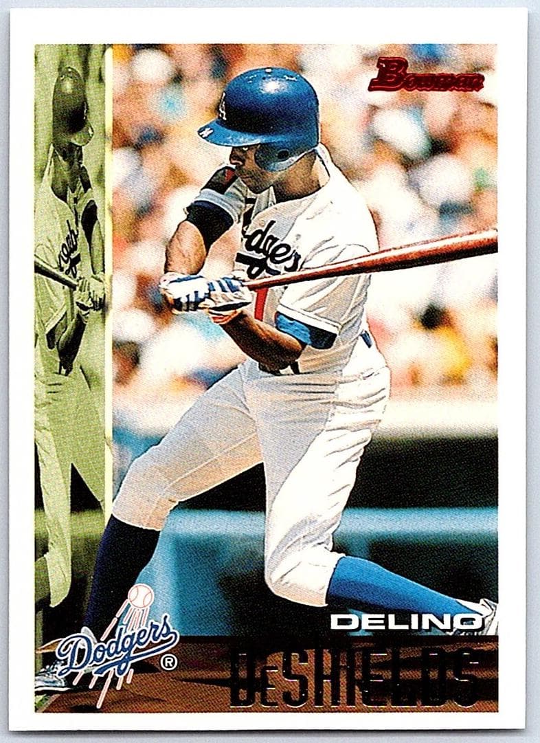 Delino DeShields 1995 bowman Bowman