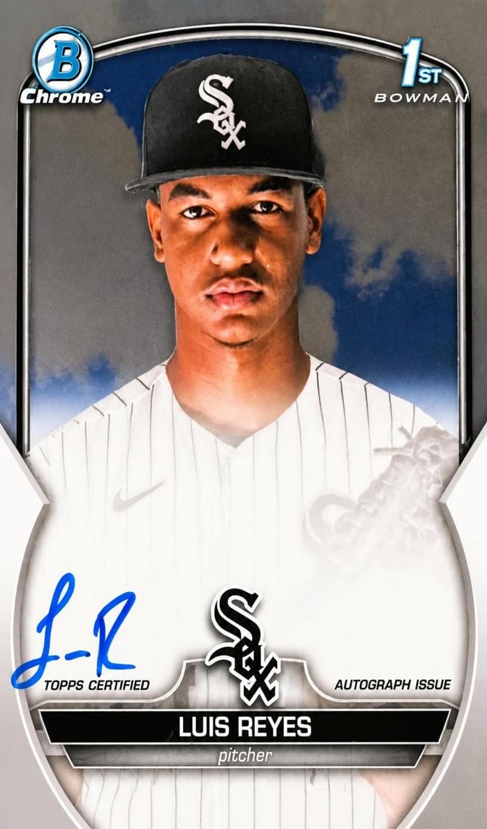 Luis Reyes trading card