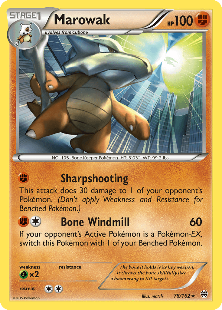 Marowak 2000 Pokemon