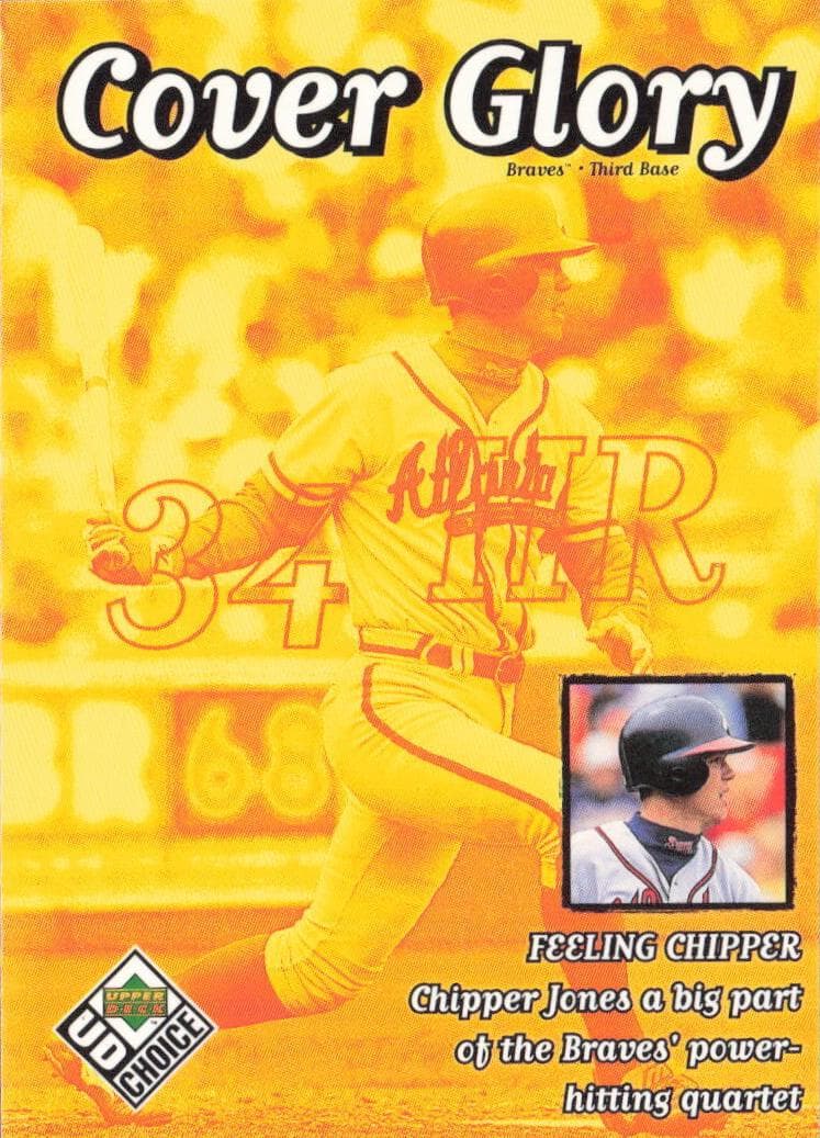 Chipper Jones 1999 unknown UD Choice