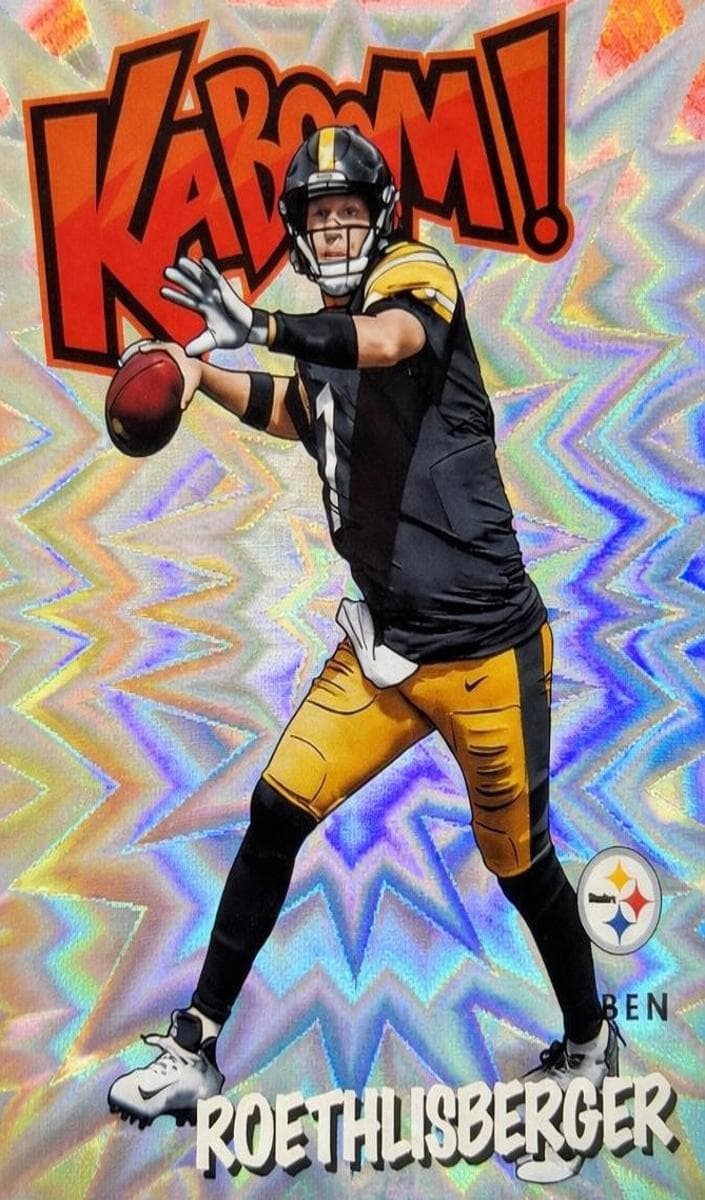 Ben Roethlisberger 2021 panini Absolute Kaboom