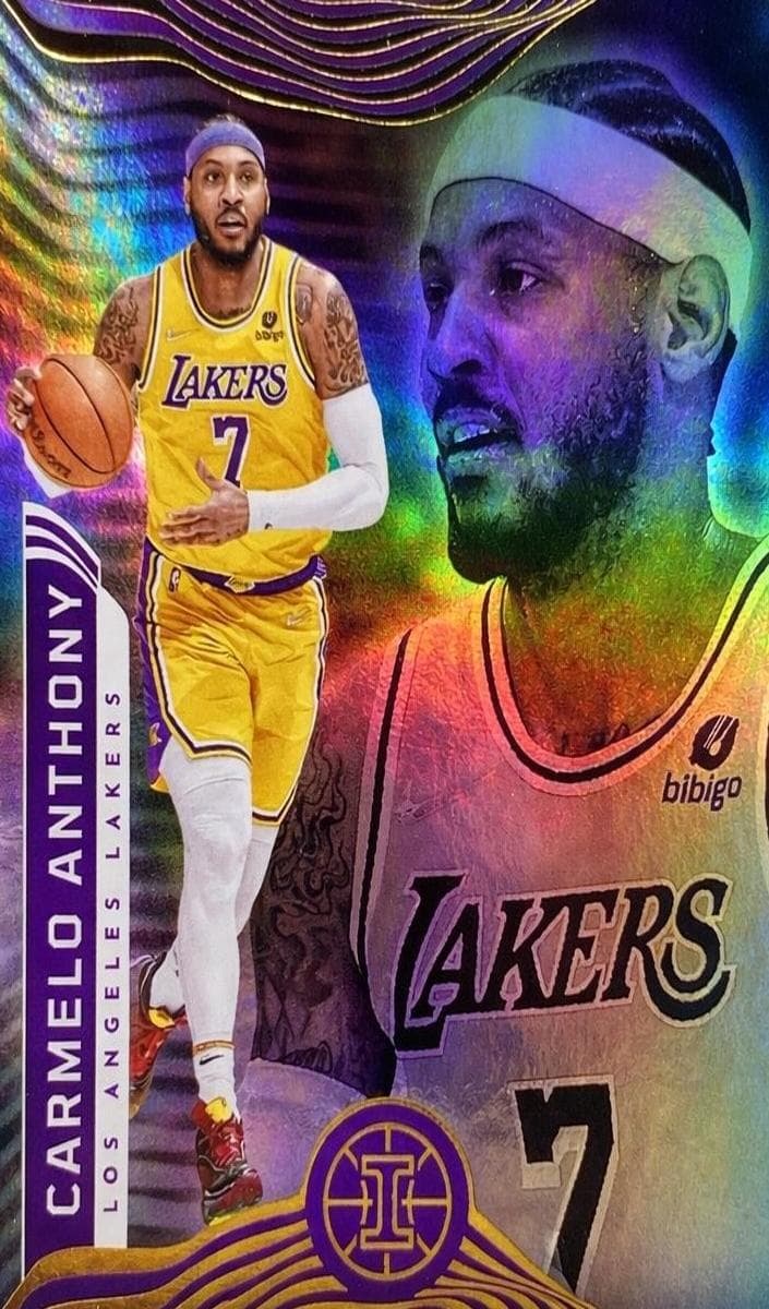 Carmelo Anthony 2021 panini Panini Illusions
