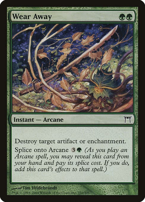 Wear Away 2004 Magic: The Gathering Champions of Kamigawa