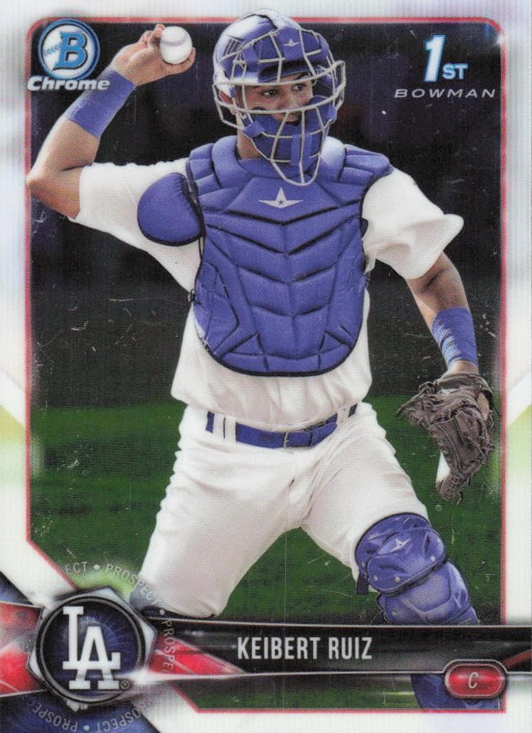 Keibert Ruiz 2018 bowman Bowman