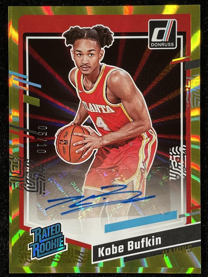 Kobe Bufkin 2023 panini Donruss