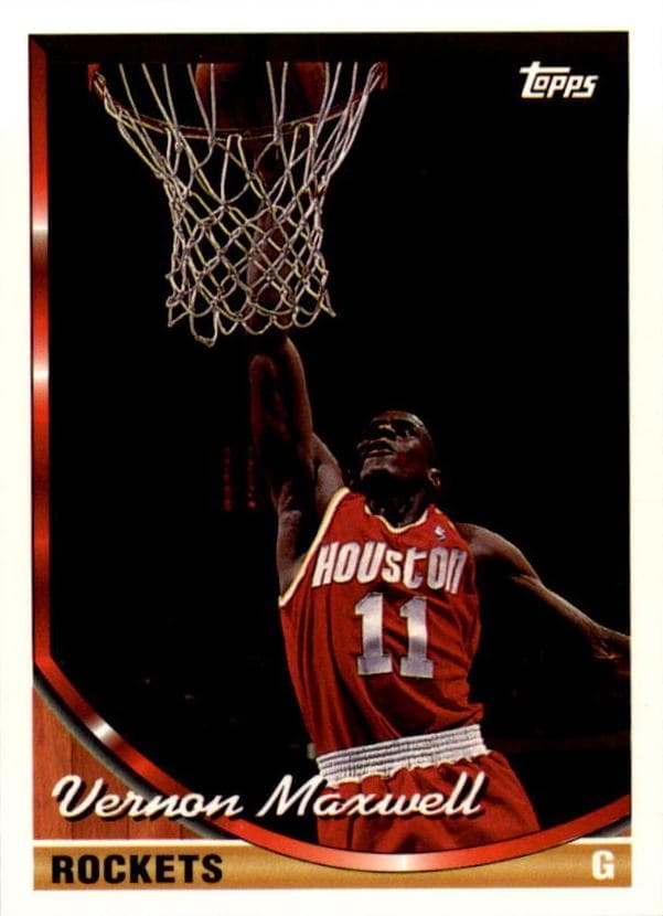 Vernon Maxwell 1993 topps Topps
