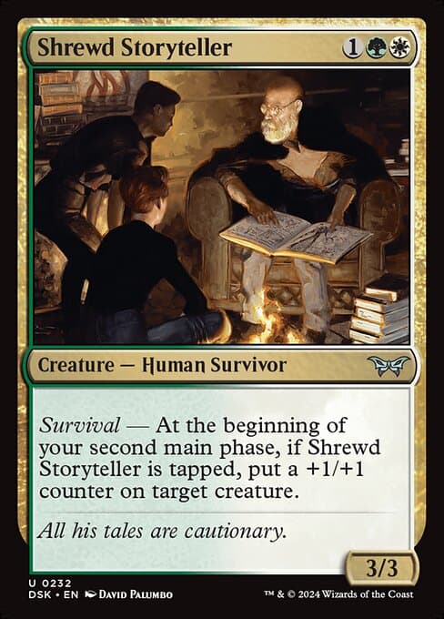 Shrewd Storyteller 2024 Magic: The Gathering Duskmourn: House of Horror