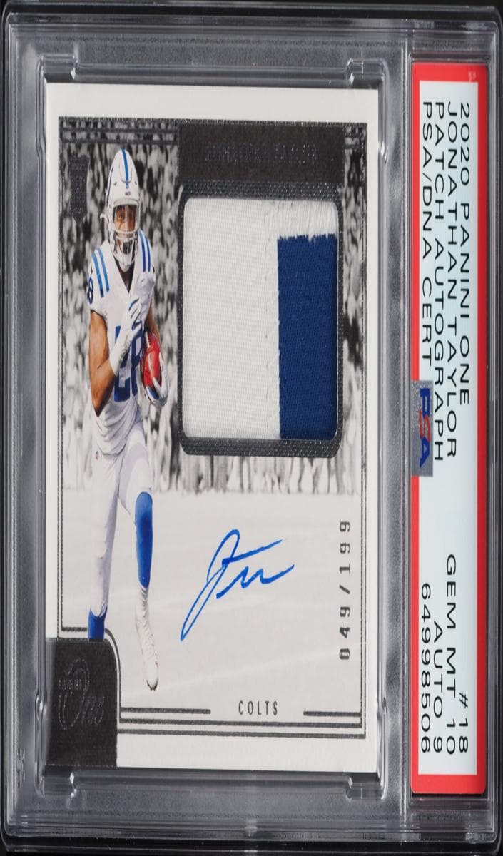 Jonathan Taylor 2020 panini
