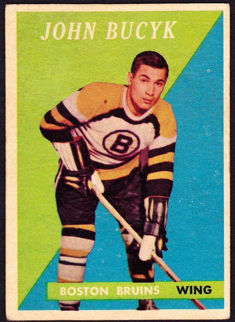 John Bucyk 1958 topps Topps