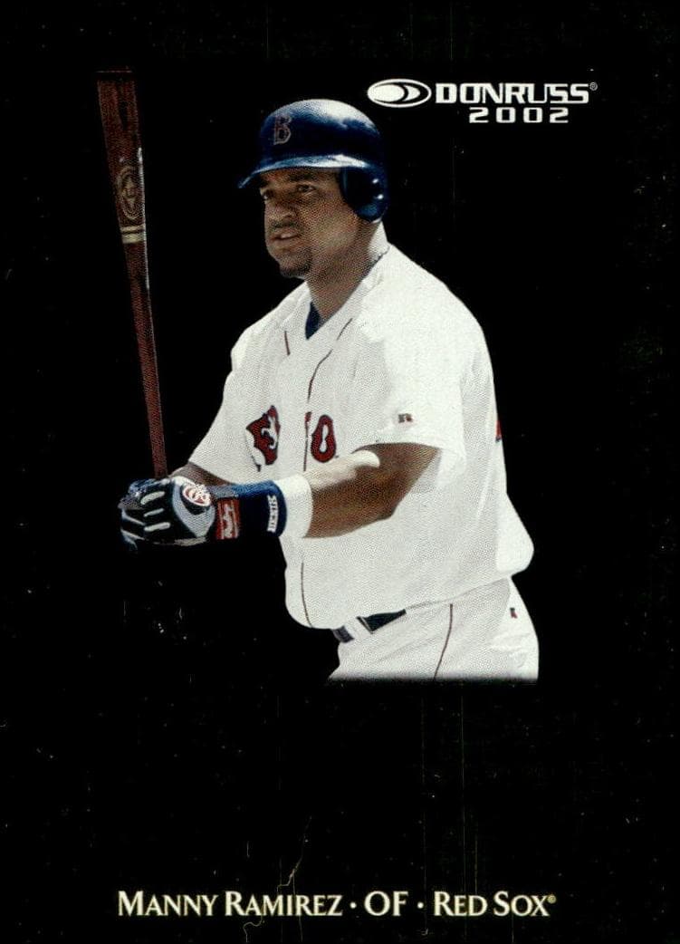 Manny Ramirez 2002 panini Donruss